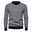 Men's Sweater Pullover Ribbed Knit Cropped Knitted Color Block Crewneck Fashion Streetwear Outdoor Going out Clothing Apparel Fall & Winter Black Orange M L XL