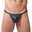 Men's 1 PC G-string Underwear PU Spandex Pure Color Low Waist Black