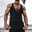 Men's 3-piece Quick Dry Gym Vest Fitness Muscle T-shirt Fitness Fitness Fitness Fitness Sleeveless T-shirt