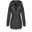 Women's Winter Coat Quilted Jacket Mid Length Puffer Coat Thermal Warm Parka with Pocket Fall Windproof Heated Coat  Zipper Hooded Lightweight Outerwear Long Sleeve Army Green Black