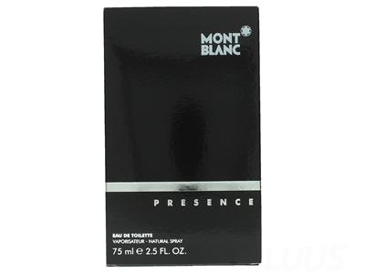 Montblanc Presence For Men Edt Spray 75.0 ml