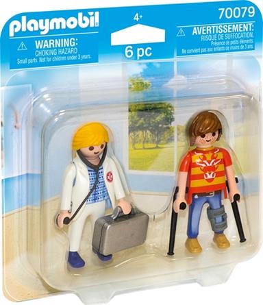 Playmobil Doktor Og Patient 70079