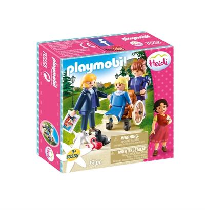 Playmobil Clara Med Far Og Frøken Rottenmeier 70258