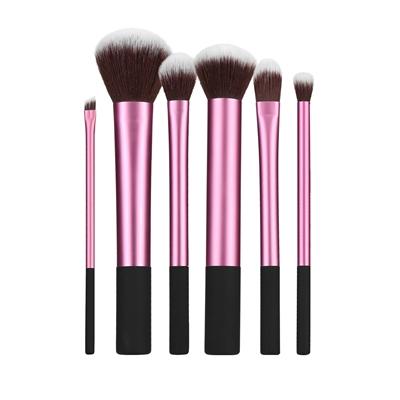 <div>&nbsp;Mimo Makeup Brush Pink &amp; Black set 6 pcs.</div>.