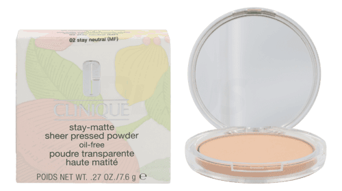 Clinique Stay-Matte Sheer Pressed Powder #02 Stay Nutral