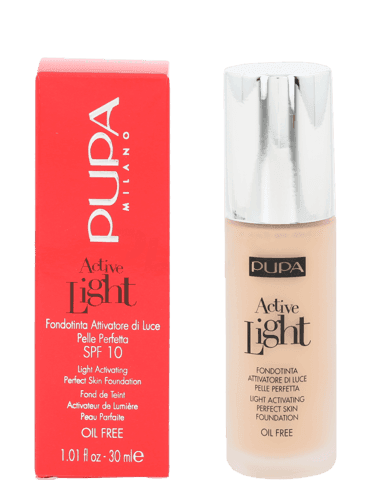 Pupa Active Light Oil-Free Cream Foundation SPF10 #10 Beige Porcelaine