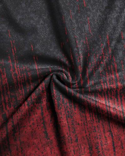 Women's Plus Size Shirt Henley Shirt Blouse Daily Casual Paisley Color Gradient Vintage Regular Tops Long Sleeve V Neck Buttons Print Regular Fit Black Pink Wine Red Light Brown Fall & Winter
