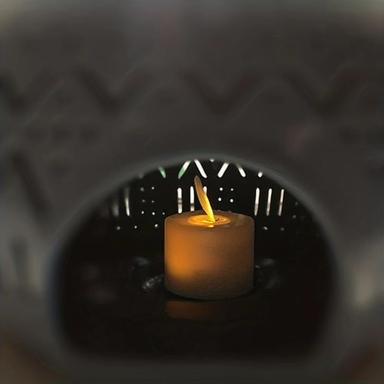 6pcs Rechargeable LED Flameless Candles - Battery Operated Votive Tea Lights for Pumpkin, Valentine's Day, Thanksgiving, and Wedding Decorations