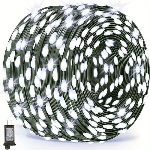100m Outdoor Waterproof LED Light Strips String Lights Christmas String Lights 1000 LEDs 329FT White Creative String Lights Holiday Lights Party Holiday Wedding 29V