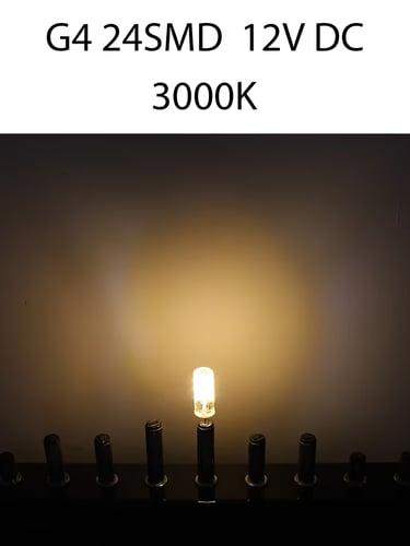 G4 LED Bulbs JC Bi-Pin Base Lights 1.5W DC 12V 10W T3 Halogen Bulb Replacement Landscape Bulbs