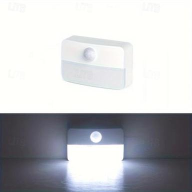 LED Motion Sensor Night Light, Indoor LED Night Read Light Battery Operated Night Light Motion Sensor Light Indoor for Bedroom, Kitchen, Stairs, Hallway, Office
