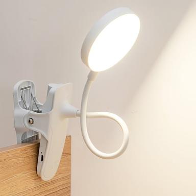 LED Desk Lamp USB Charging Folding Learning Eye Protection Reading Office Bedroom Touch Dimming Night Light Office Bedside Flexible Dimmable Folding LED Clip Eye Protection Table Lamp