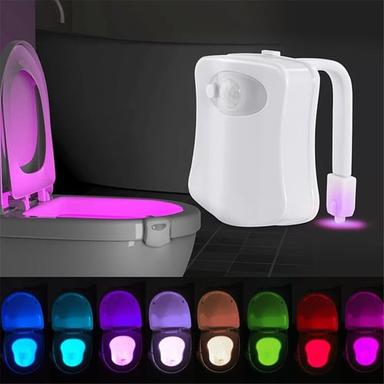 Toilet Night Light PIR Motion Sensor Toilet Lights LED Washroom Night Lamp 16/8 Colors Toilet Bowl Lighting For Bathroom Washroom