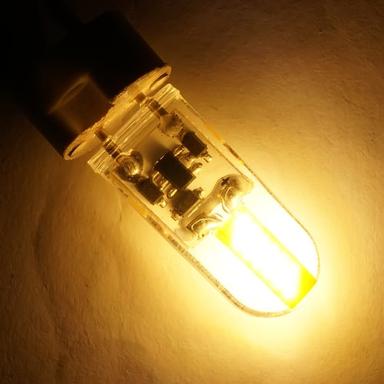 4pcs LED Bi-pin Lights GY6.35 Silica Gel Spotlight 5W 500 lm Light Bulb  COB Energy Saving and Environmental Protection Crystal Chandelier Light Source Warm White White  AC/DC12 V