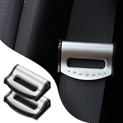 2 Pack Car Seat Belt Clip Seatbelt Adjuster for Adults Comfort Universal Auto Shoulder Neck Strap Positioner