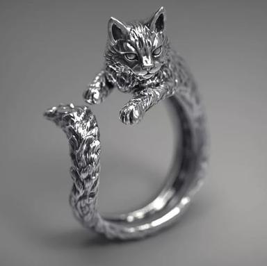 1PC Adjustable Ring For Women's Gift Daily Date Alloy Retro Animal