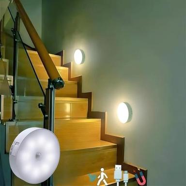 8LEDs Motion Sensor Light LED USB Night Light Kitchen Bedroom Stair Cabinet Hallway Closet Closet Night Light Charging Light