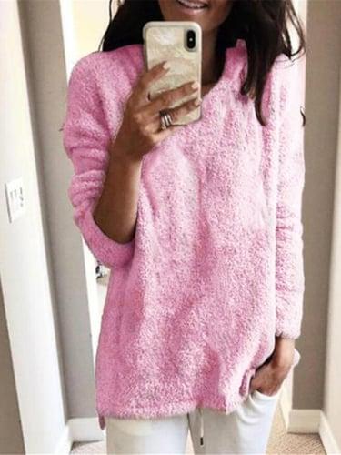 Women's Pullover Sweater Jumper Stylish Casual Soft Solid Color Chunky Turtleneck Oversized Long Sleeve Regular Tops Knit Daily Going out Weekend Black White Fall Winter