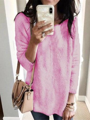 Women's Pullover Sweater Jumper Stylish Casual Soft Solid Color Chunky Turtleneck Oversized Long Sleeve Regular Tops Knit Daily Going out Weekend Black White Fall Winter