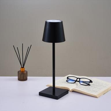 Rechargeable Cordless LED Table Lamp, Portable Metal Desk Lamp with Touch Switch, Nightstand Bedside Lamp for Bedroom Living Room Office College Dorm Dining Room Restaurant