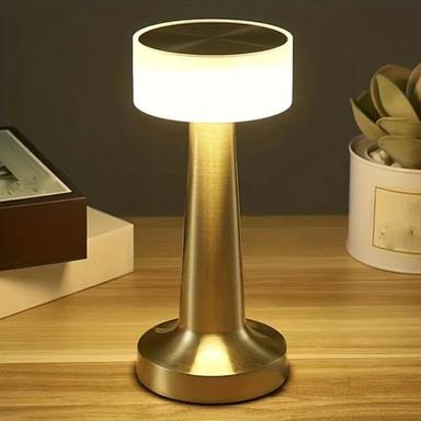 Portable Rechargeable LED Table Lamp with Touch Sensor Dimming Perfect for Bedroom, Living Room Office, College Dorm Bar Party Dinner and Restaurant Decor