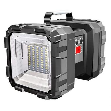 Super Bright 100000LM Double Head Handheld LED Spotlight Flashlight Searchlight Waterproof Rechargeable Floodlight LED Work Light Outdoor Hiking Camping Lantern