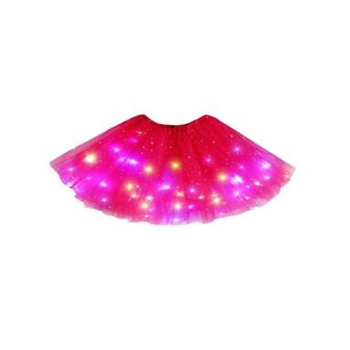 LED Tulle Skirts for Girls Light Up Women's Ballet Carnival Festival Cosplay Costumes Glow In the Dark for Glowing Party Decorating Fairy Gifts For Children