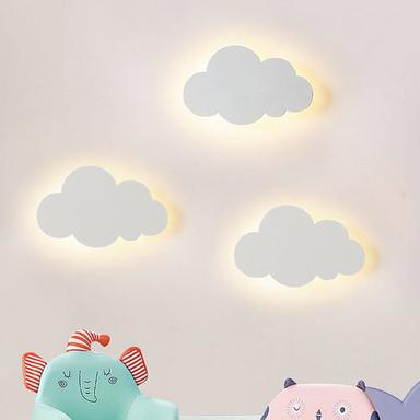 Nursery Wall Sconces White Cloud Night Light for Nursery Cloud Shape all Light Fixtures for Bedroom