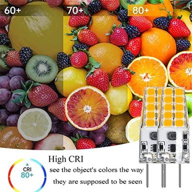 6pcs GY6.35 LED Bulbs Dimmable AC/DC 12-24V SMD2835 20LED Halogen Incandescent Replacement Bulb Led Bombillas Lamp
