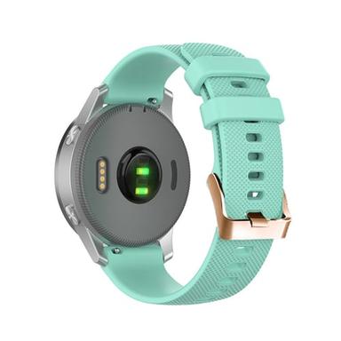 Watch Band for Garmin Forerunner 265S 255S Active 5 Venu 3S 2S Sq 2 Plus Vivoactive 4S 3 Vivomove Sport 18mm 20mm Silicone Replacement  Strap 18mm 20mm Waterproof Adjustable Sport Band Wristband