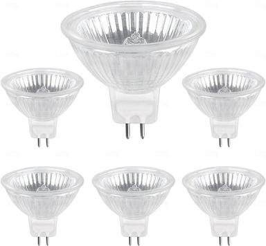 MR16 Halogen Bulb 12V 50W 600lm Warm White 3000K GU5.3 Halogen Lamp for Track Lighting Recessed Lighting 6PCS