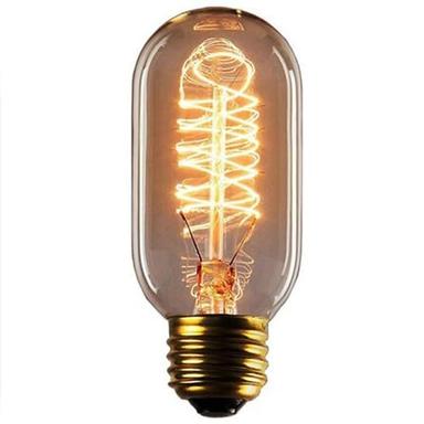 5pcs 40W Edison Vintage Incandescent Light Bulb Dimmable T45 Antique Spiral Filament E26 E27 Amber Warm White for Home Lighting Fixture 220-240V