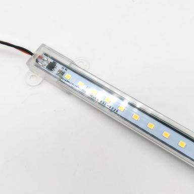 70CM Waterproof IP65 12W 72X 2835 Rigid LED Light Bars Transparent PC tube AC220V