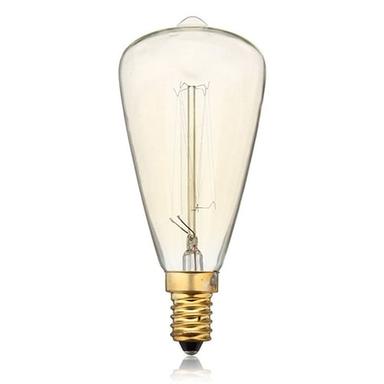 6pcs 40W E14 ST48 Incandescent Vintage Edison Light Bulb Warm White 2200-2700k Retro Dimmable for Candle Pendant Light Chandelier 220-240V