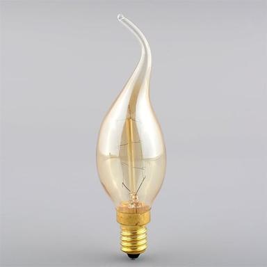 6pcs 40W Incandescent Vintage Edison Lights Bulbs Candle E14 C35L Dimmable Decorative Warm White 2300k Retro Dimmable 220-240V