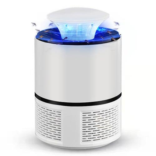 Automatic Indoor Insect Trap - UV Black Light & Fan Mosquito, Fruit Fly & Gnat Killer with USB Rechargeable