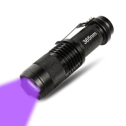 TM-SK68 Black Light Flashlights / Torch USB LED Light Handheld Flashlights / Torch Waterproof 350 lm LED Emitters 1 Mode Portable Waterproof LED Easy Carrying Durable Camping / Hiking / Caving