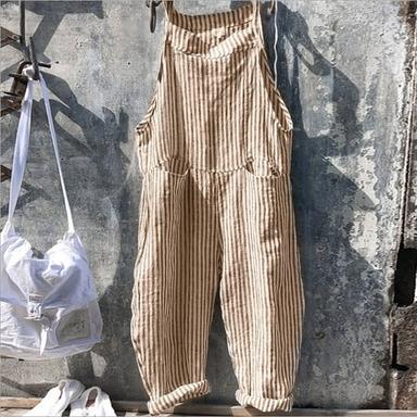 Women's Jumpsuits Casual Utility Summer Streetwear School Daily  Black and white plaid Blue and white plaid Yellow plaid Loose Overall Stripes Lattice