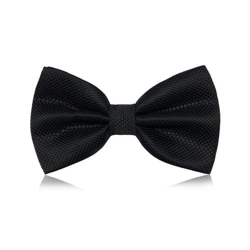 Men's Classic Bow Ties On Formal Solid Tuxedo Bowtie Wedding Party Work Bow Tie - Plaid