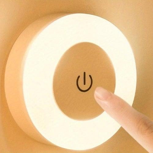 Touch Light Led Tap Light 3 Colors Adjustable Closet Light Portable Wireless Under Cabinet Lights Dimmable Lights For Bedroom Kitchen Counter Stair Hallway