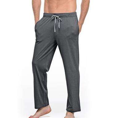 Men's Loungewear Pajama Pants Lounge Pants Plain Casual Comfort Home Daily Bed Polyester Comfort Pocket Drawstring Elastic Waist Summer Spring Black White