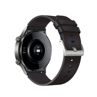 Watch Band for Huawei Huawei Watch GT 2 Pro PU Leather Replacement  Strap Classic Buckle Leather Loop Business Band Wristband