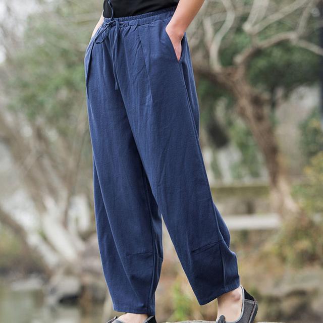 Cotton Linen Pants