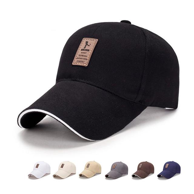 Men's Unisex Baseball Cap Trucker Hat Black White Polyester Travel Beach Outdoor Vacation Plain Adjustable Sunscreen Breathable Fashion