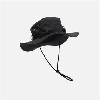 Men's Bucket Hat Sun Hat Cowboy Hat Black Green Polyester Travel Beach Outdoor Vacation Plain Adjustable Sun Protection Fashion